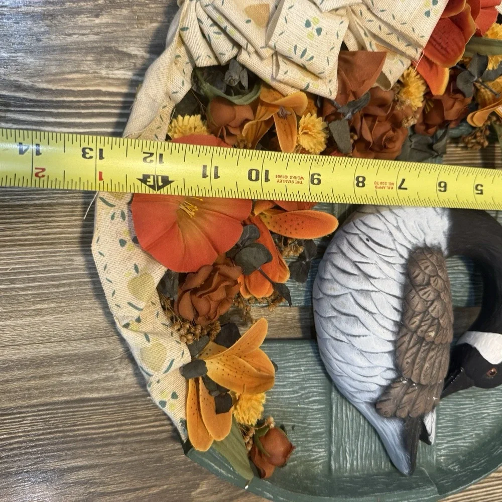 vintage‎ fall wall decor Canadian Geese Heavy Ceramic
